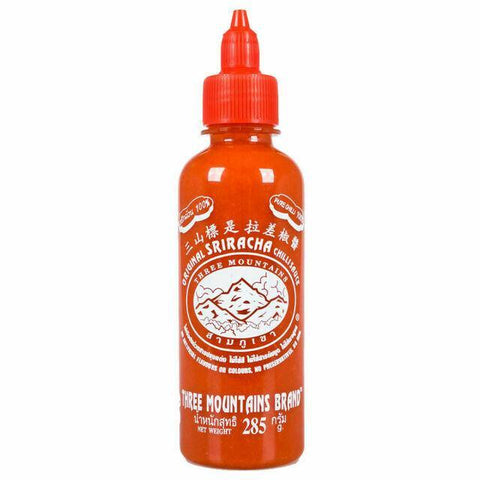 Three Mountains Original Sriracha Chili Sauce 10 Oz (285 g) - 三標牌是拉原味辣椒酱 10 Oz - CoCo Island Mart