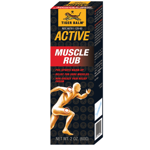 Tiger Balm Active Muscle Rub 2 Oz (60 g)