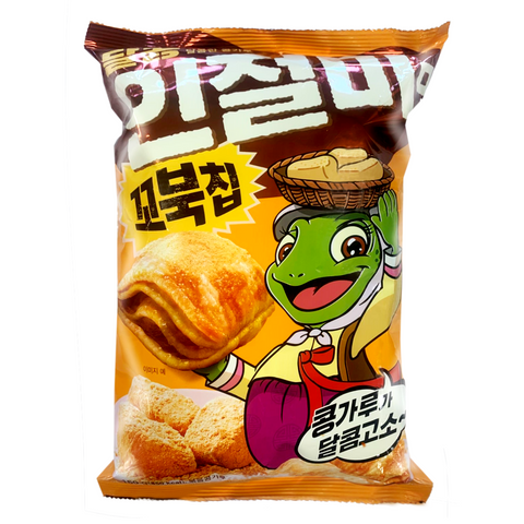 ORION Turtle Chips Sweet Bean Flavor 5.64 Oz (160 g)