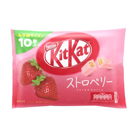 KITKAT Strawberry Mini Biscuit 3.49 Oz (99 g)