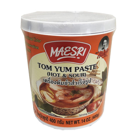 Maesri Hot & Sour Tom Yum Paste 14 Oz (400 g) - CoCo Island Mart