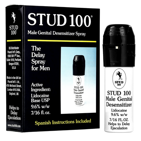 STUD1 100 Male Genital Desensitizer Spray 7/16 FL Oz