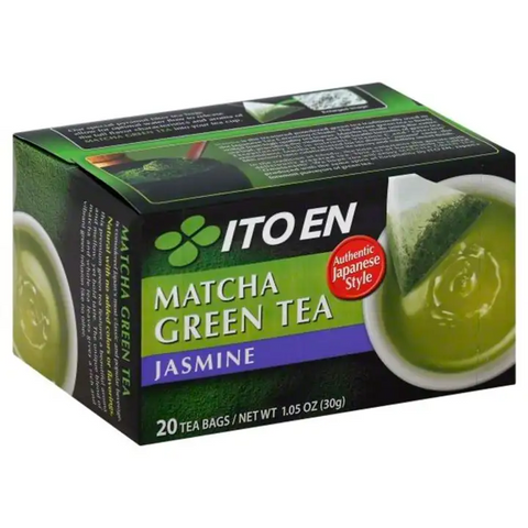 Ito En Matcha Green Tea Jasmine 20 Tea Bags 1.05 Oz (30 g)