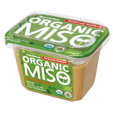 Marukome Reduced Sodium Organic Miso 13.2 Oz (375 g)