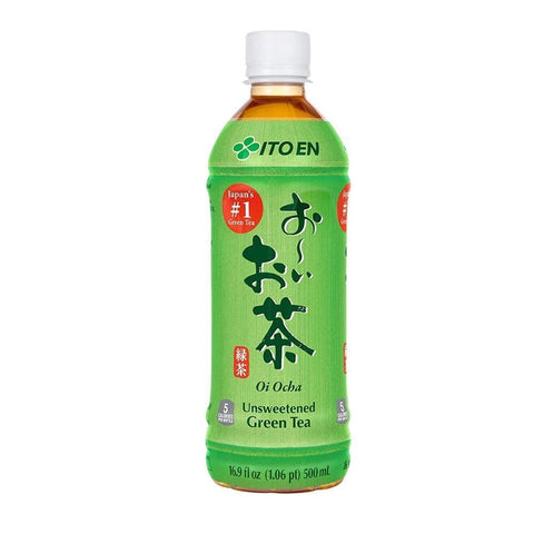 ITO EN Unsweetened Green Tea | Oi Ocha 16.9 FL Oz (500 mL) - 绿茶 16.9 FL - CoCo Island Mart