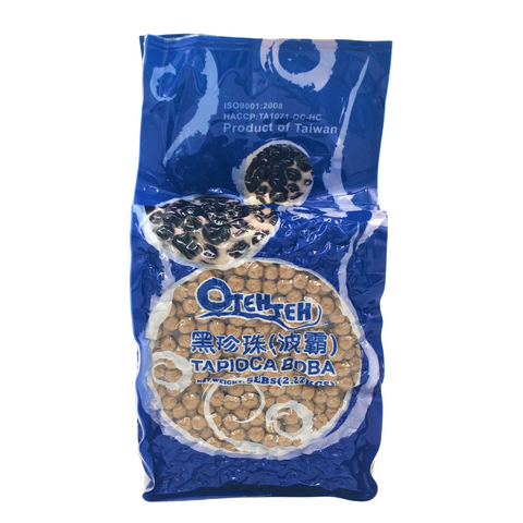 Oteh-Teh Black Tapioca Pearls 5LBS (2.27 Kgs) - CoCo Island Mart