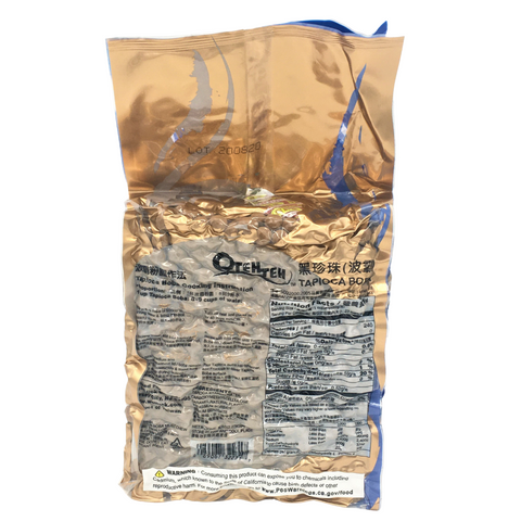 Oteh-Teh Black Tapioca Pearls 5LBS (2.27 Kgs) - CoCo Island Mart