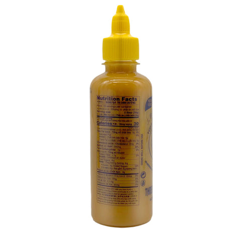 Three Mountains Yellow Sriracha Chili Sauce 10 Oz (285 g) - 三標牌是拉黄辣椒酱 10 Oz