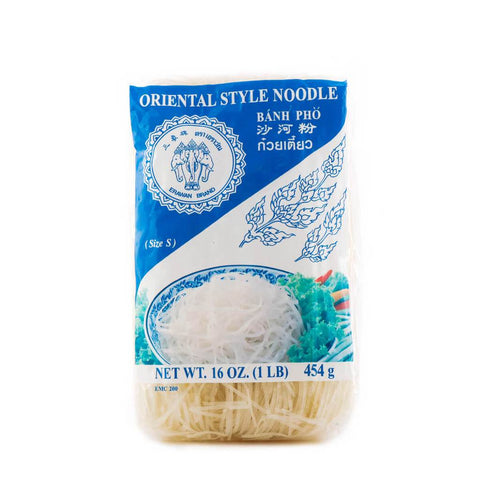 Erawan Oriental Style Vermicelli Noodle (Size Small) - Rice Stick Noodles 16 Oz (1LB)