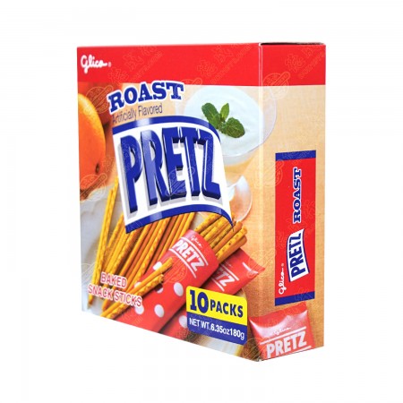 Glico Pretz Roast Baked Snack Sticks 6.35 Oz (180 g)