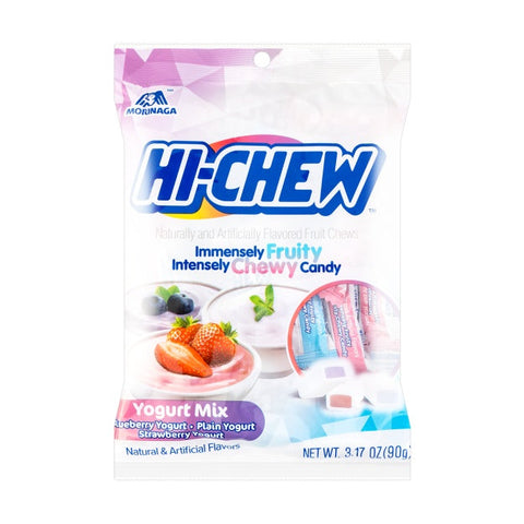 Morinaga Hi-Chew Yogurt Mix Fruity and Chewy Candy 3.17 Oz (90 g)