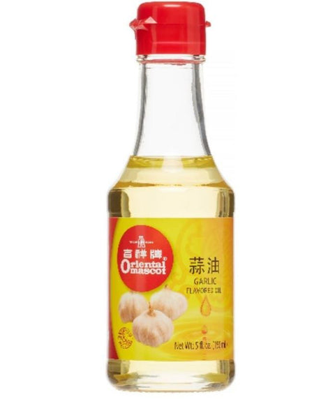 Oriental Mascot Garlic Flavored Oil 5 FL Oz (150mL) - 吉祥牌蒜油
