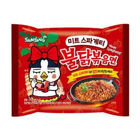 SAMYANG Buldak Tomato Pasta Ramen Noodles | HOT Chicken Flavor Tomato Pasta Ramen Noodles 1 PACK 4.9 Oz (140 g) - CoCo Island Mart