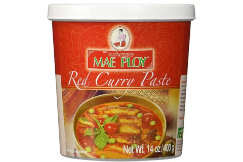 Mae Ploy Red Curry Paste 14 Oz (400 g)