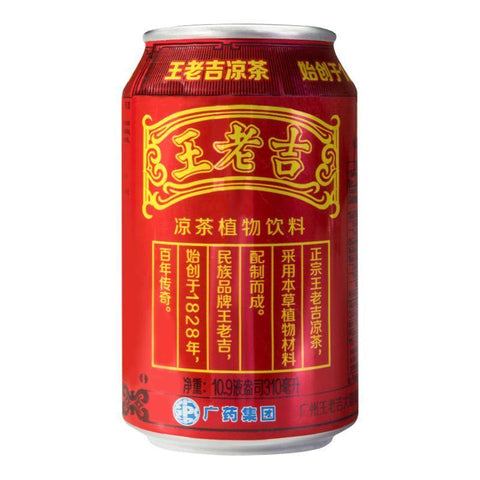 Wang Lao Ji - Wong Lo Kat Herbal Tea 310 mL x 6 CANS 62.88 FL Oz (1.86 L) - 王老吉凉茶植物饮料