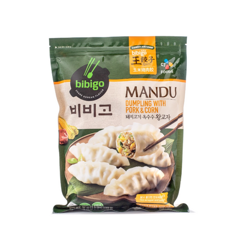 Bibigo Mandu Pork & Corn Dumpling 24 Oz (1.5 LB)