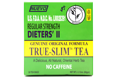 Bamboo Leaf Brand Regular Strength Dieters' II Weight Loss Herbal Tea 2.12 Oz (60 g)