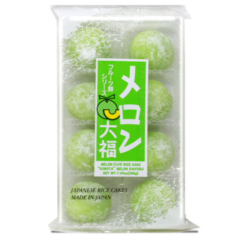 Japanese Fruit Mochi Melon "Kubota" Daifuku Sweet Rice Cake 7.05 Oz (200 g)