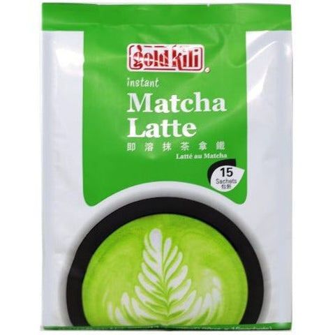 Gold Kili Instant Matcha Latte 15 sachets 13.2 Oz (375 g)