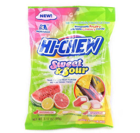 Morinaga Hi-Chew Sweet and Sour Mix Chewy Candy 3.17 Oz (90 g)