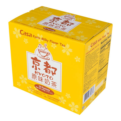 Casa Kyoto Instant Milky Flavor Tea 10 Bags 8.81 Oz (250 g)