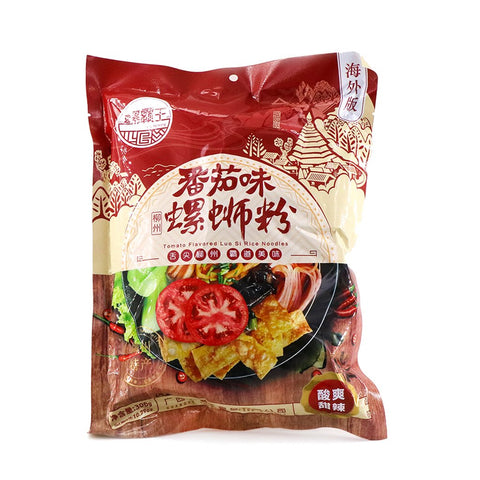 LUOBAWANG Luo Si Rice Noodles Tomato Flavored 10.79 Oz (306 g)