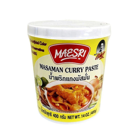 Maesri Masaman Curry Paste 14 Oz (400 g) - CoCo Island Mart