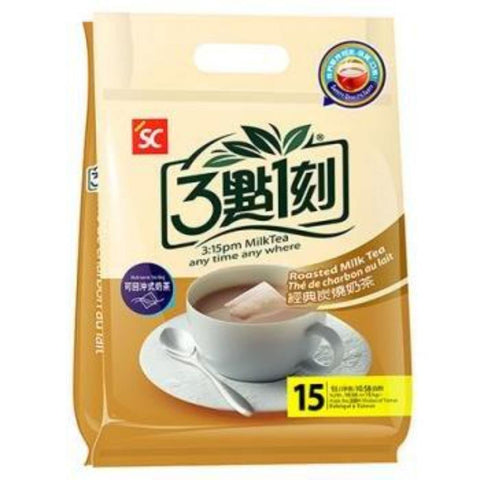 3:15PM Instant Roasted Milk Tea 15 sachets 10.58 Oz (300 g) - 3点一刻经典炭烧奶茶 - CoCo Island Mart