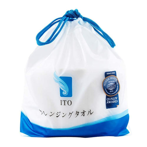 ITO ITO  Cleansing Face Towel, Makeup Remover Tissue, Disposable Face Towel For Sensitive Skin and Baby, Dry and Wet Use 80 Pcs - 日本ITO 珍珠纹耐用不掉屑 日本美容院专用柔肤洁面巾 80枚 - CoCo Island Mart