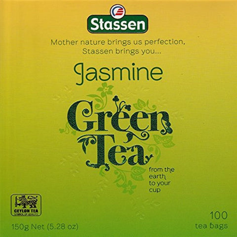 Stassen Jasmine Green Tea 5.28 Oz (150 g)