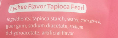 WuFuYuan Tapioca Pearl Lychee Flavour 8.8 Oz (250 g)