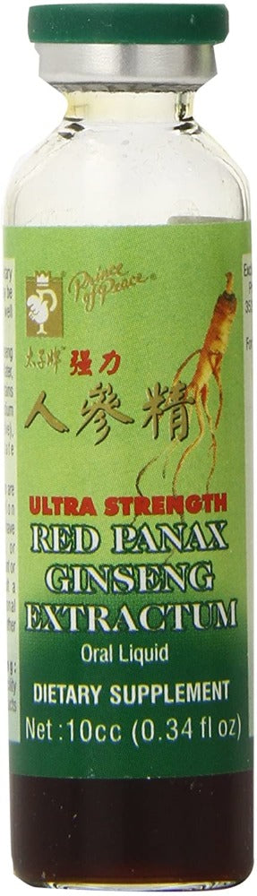 Prince of Peace Red Panax Ginseng Extract Ultra Strength 30 Bottles 10.2 FL Oz