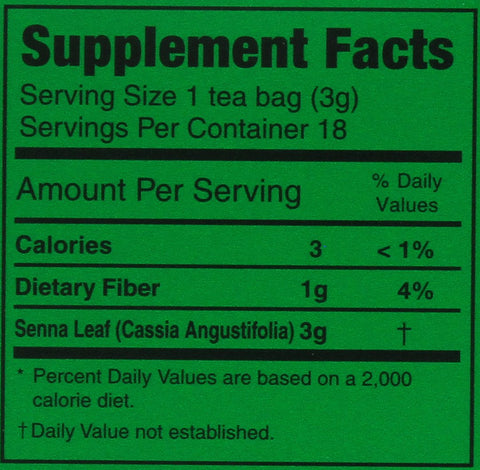 Triple Leaves Extra Strength Dieters' Nutra-Slim Tea 20 Tea Bags 1.76 Oz (50 g)