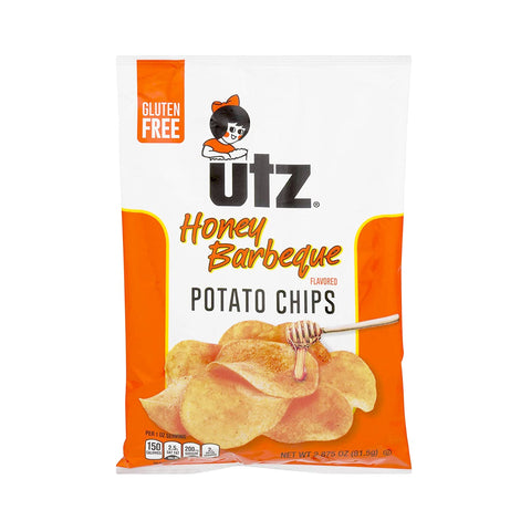 UTZ Honey Barbeque Flavored Potato Chips 2.75 Oz (78 g)