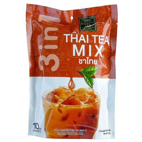Ranong Tea 3 in 1 Thai Tea Mix 10 Sachets 7.05 Oz (200 g)