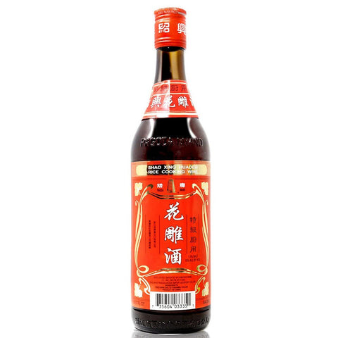 Pagoda Brand Premium HuaDew ShaoXing Cooking Wine 21.7 FL OZ (640 mL)