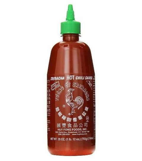 Huy Fong Sriracha Hot Chili Sauce 28 Oz (793 g)