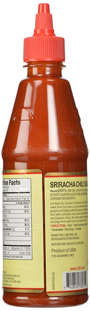 LEE KUM KEE Sriracha Chili Sauce 18 Oz (510 g)
