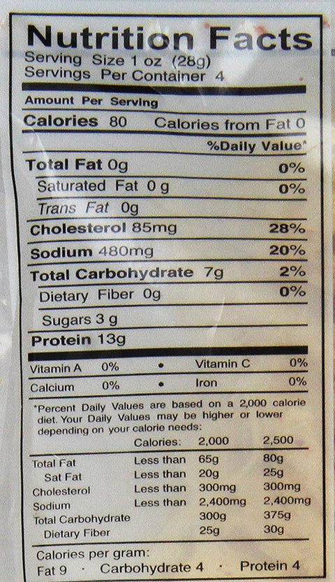 Wel-Pac Saki Ika Hot Prepared Shredded Dried Squid 4 Oz (113 g)