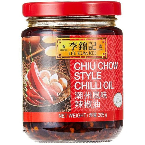 LEE KUM KEE Chiu Chow Style Chili Oil 7.2 Oz (205 g)