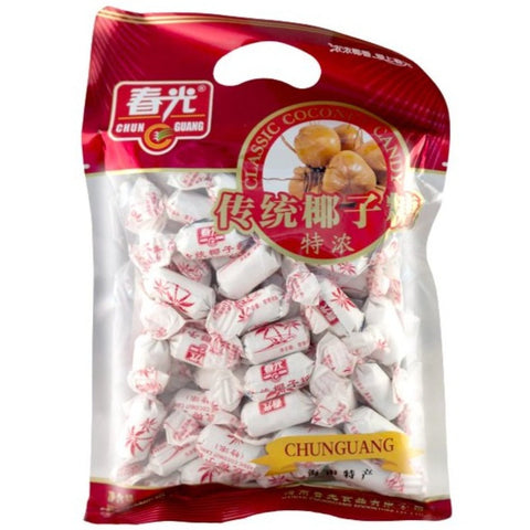 Chun Guang Classic Sweet Coconut Candy 8.8 Oz (250 g) - 春光传统椰子糖(特浓）