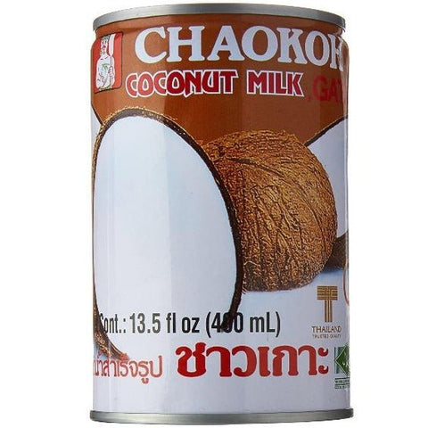 Chaokoh Thai Coconut Milk Gata 13.5 FL Oz (400 mL)