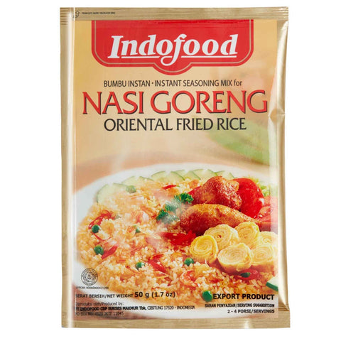 Indofood Nasi Goreng Instant Seasoning Mix for Oriental Fried Rice 1.7 Oz (50 g)