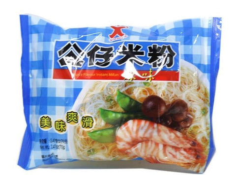 Doll Instant Maifun/Rice Noodles Spicy Sauce Flavor 2.47 Oz (70 g) - 公仔米粉美味爽滑