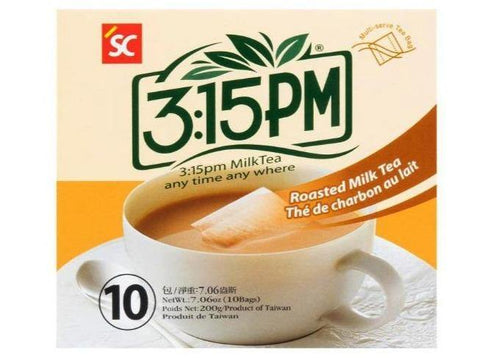 3:15PM Roasted Instant Taiwanese Milk Tea 10 Bags 7.06 Oz (200 g) - 3点一刻经典炭烧奶茶 - CoCo Island Mart
