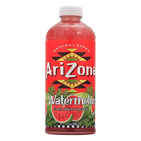 ARIZONA Watermelon Fruit Juice Cocktail 34 Fl Oz - 1 L