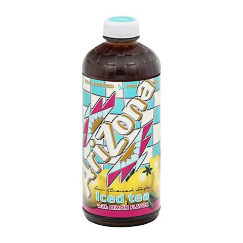 ARIZONA Iced Tea W/ Lemon Flavor Fruit Sun Brewed Style 34 Fl Oz - 1 L –  CoCo Fresh Mart