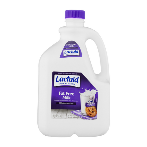 LACTAID Lactose Free Fat Free Milk 96 FL Oz (2.8L)
