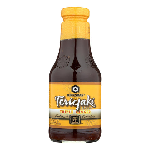 KIKKOMAN Takumi Teriyaki Triple Ginger Flavor 19.5FL Oz (553 g)