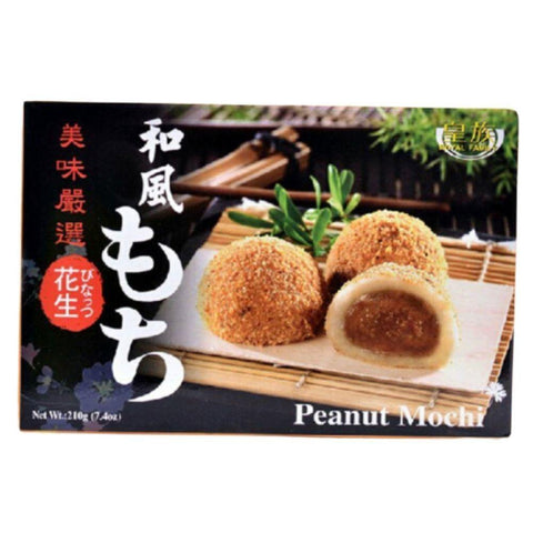 Royal Family Peanut Mochi 7.4 Oz (210 g) - 台湾皇族 日式和风麻薯 花生味 210g - CoCo Island Mart